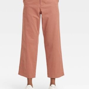 Women's High-Rise Straight Ankle Chino Pants - A New Day™